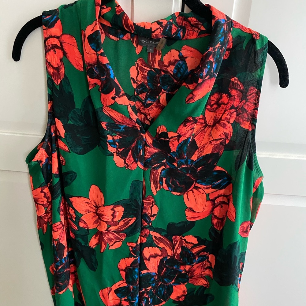 Vince Camuto Floral Blouse
